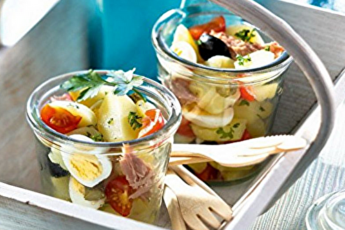 Salade de pommes de terre Bonnottes La Noirmoutier façon niçoise