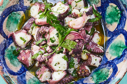 Salade de poulpe sicilienne