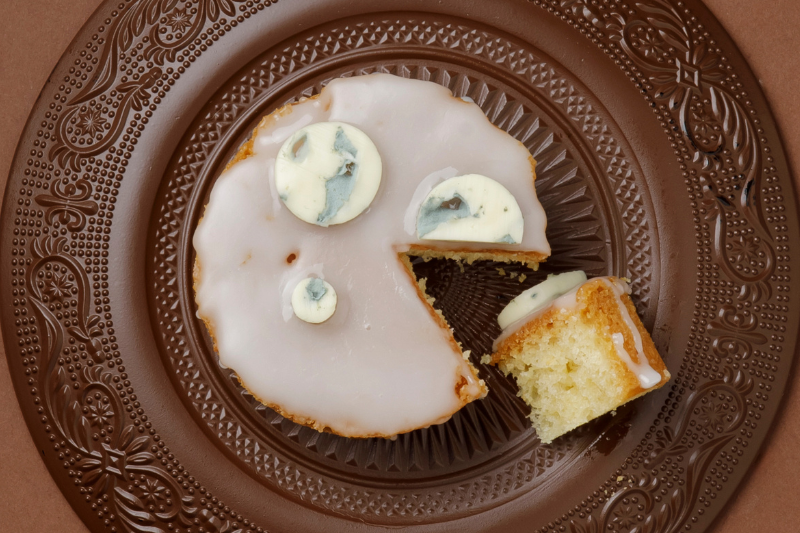 Gâteau nantais à l’AOP Fourme d’Ambert