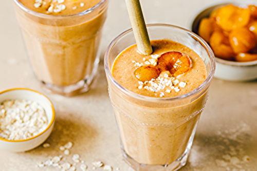 Smoothie aux mirabelles de Lorraine et noisettes