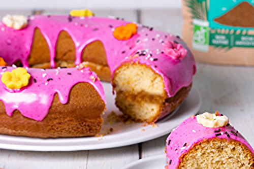 Donut géant au sucre de fleur de coco