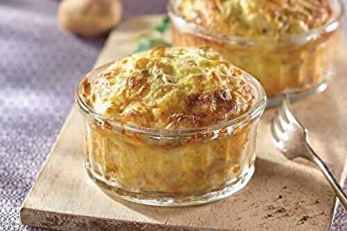 Mini soufflés de pommes de terre Sirtema La Noirmoutier aux deux fromages