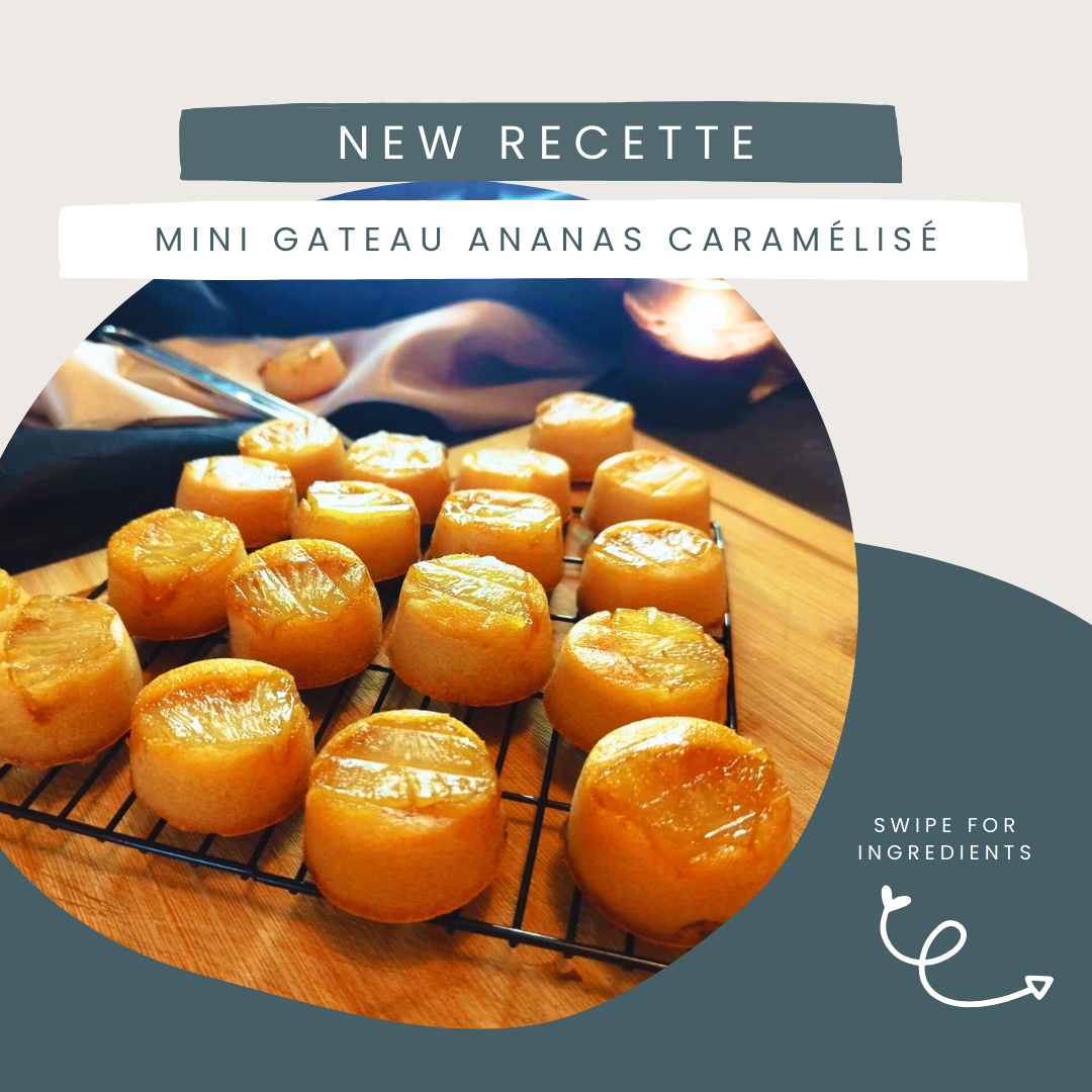 Mini Gâteau Ananas Caramélisé 