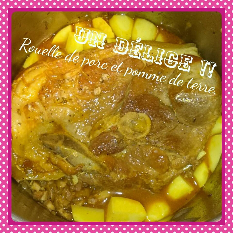 Rouelle de porc & pomme de terre