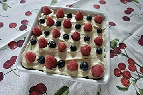 TIRAMISU AUX FRUITS ROUGES