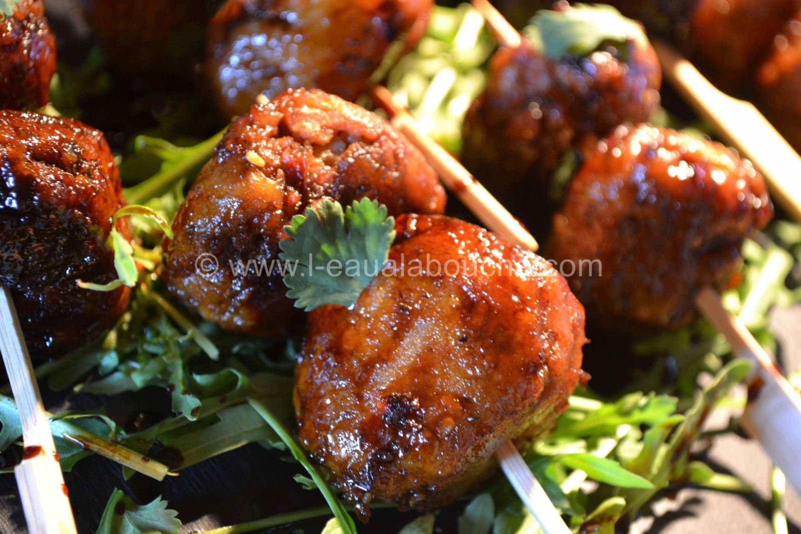 Boulettes De Thon Teriyaki