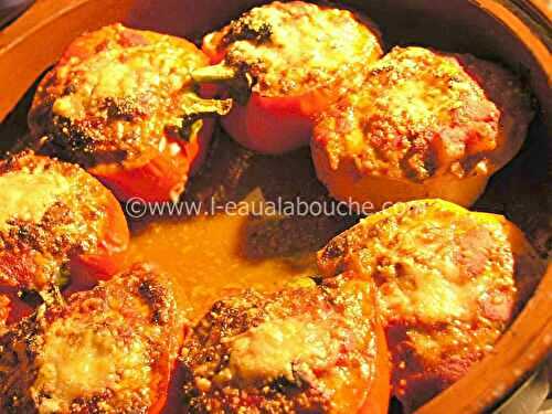 Poivrons Farcis Au Boeuf