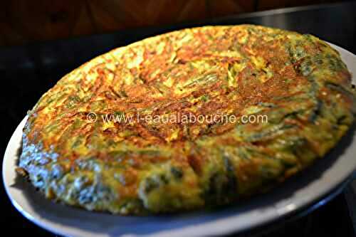 Omelette Aux Haricots Verts