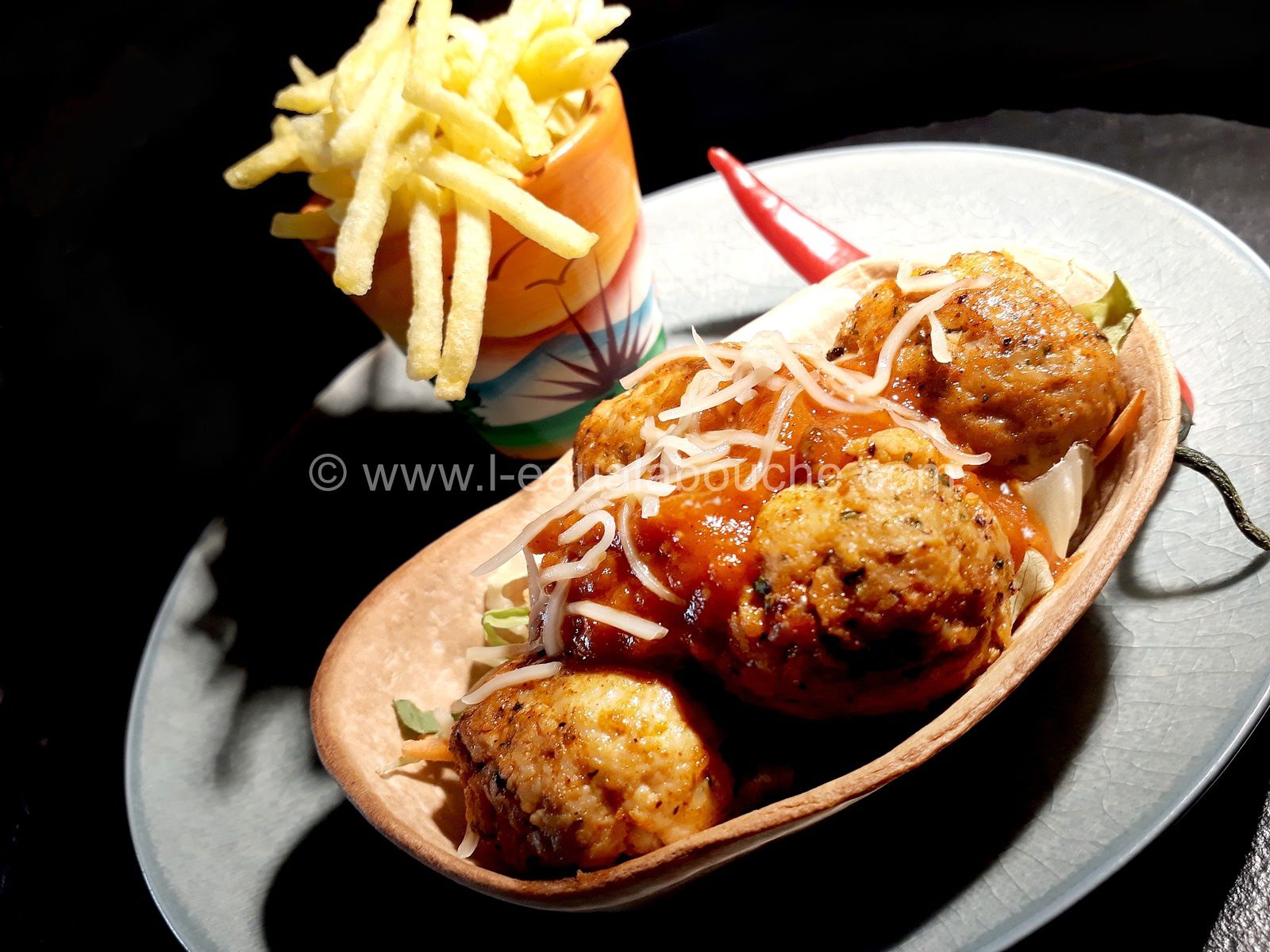 Boulettes De Poulet Tex Mex