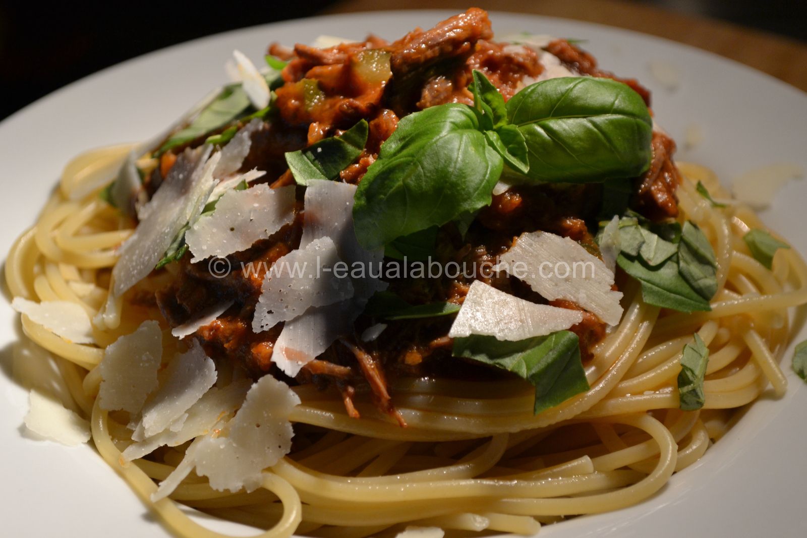 Spaghetti Al Ragù-​​​​​​​Spaghetti Sauce Bolognaise