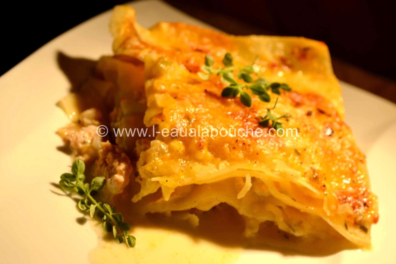 Lasagnes Au Saumon Et Aux Crevettes