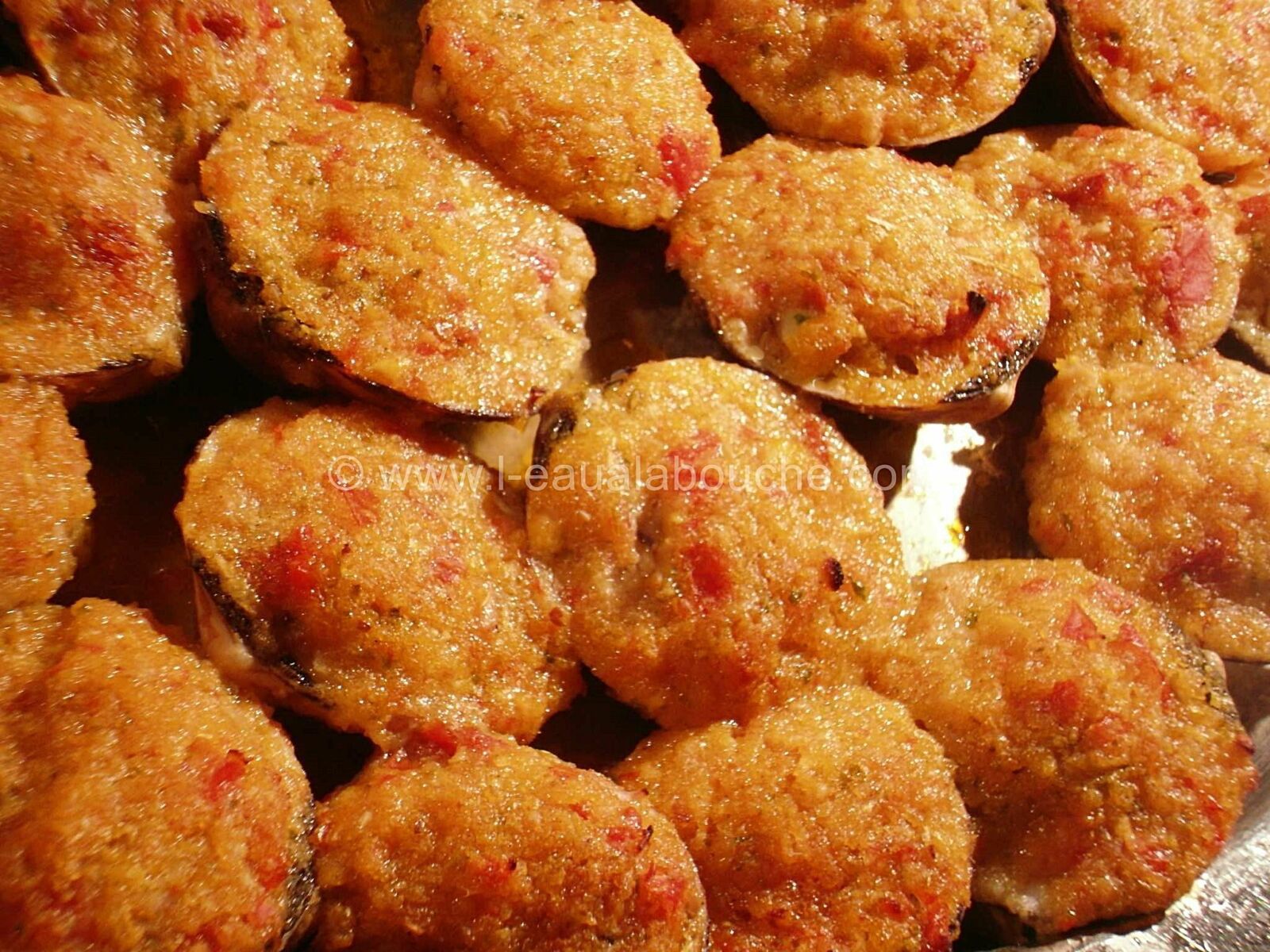 Amandes De Mer Farcies Et Gratinées