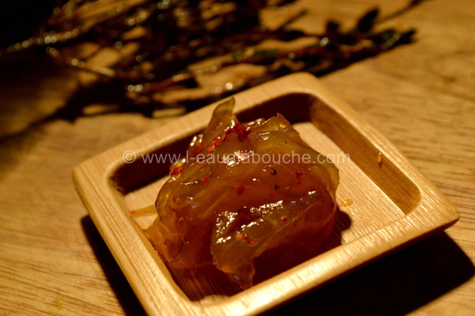 Confit D'Oignons Au Vinaigre De Xérès, Rhum Et Sirop D'Erable