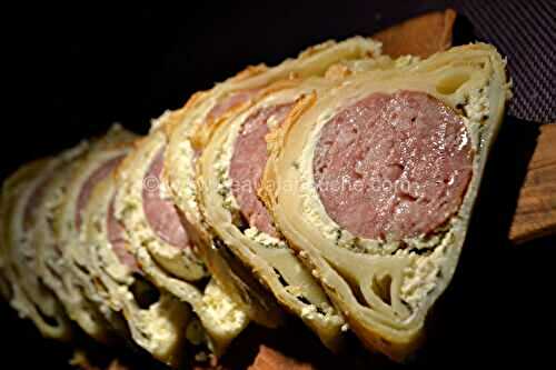 Saucisse De Morteau Feuilletée Au Roulé Aux Fines Herbes