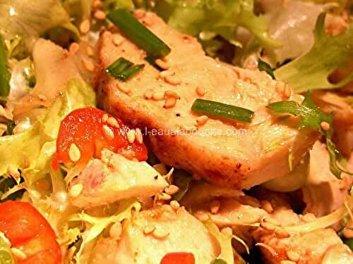 Salade De Poulet Au Wasabi