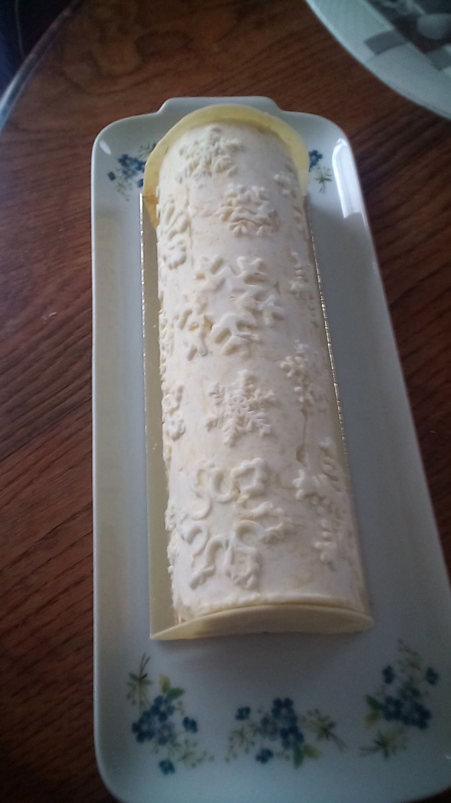 Bûche mangue-ananas