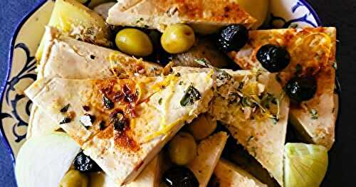 Tofu façon poulet portugais