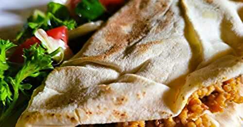 Pitas farcis aux pst inspirés des Arayes
