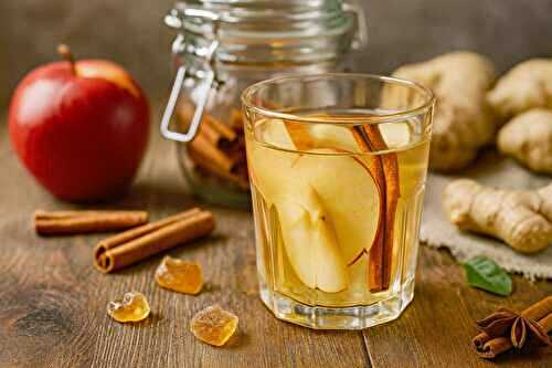 Recette : Eau détox pomme cannelle