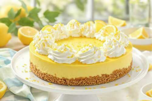 Je suis boulanger et ce gâteau au citron sans cuisson est le plus facile que j’ai jamais fait