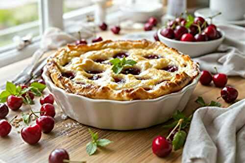 Choc : la recette secrète du clafoutis aux cerises de grand-mère enfin dévoilée !