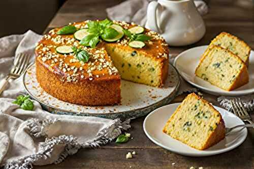 J’ai bluffé tout le monde avec ce cake courgette-chèvre moelleux, frais et délicieux