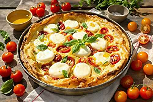 J’ai troqué ma tomate-mozza contre le clafoutis salé estival de Laurent Mariotte !