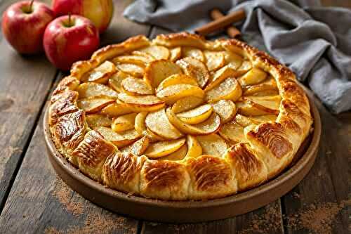 Ne faites surtout pas l’impasse sur cette croustade aux pommes ultra croustillante !