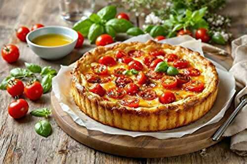 Osez le clafoutis salé tomates-mozza en 10 min : l’entrée choc de Laurent Mariotte