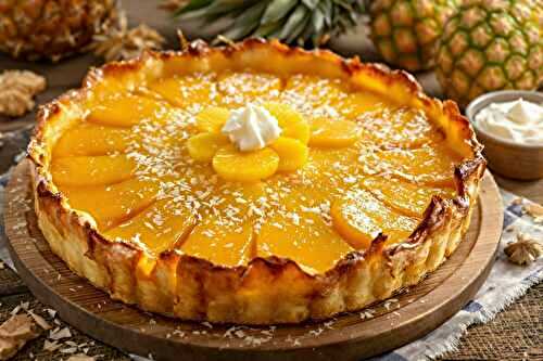 Tarte Tatin Ananas-Coco : la touche exotique qui va vous faire craquer !