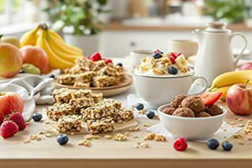 Les goûters maison sains que j’ai adoptés à la place des biscuits industriels