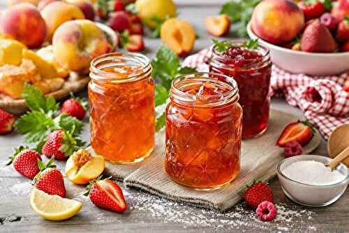 Ma confiture maison avec deux fois moins de sucre mais tout autant de goût