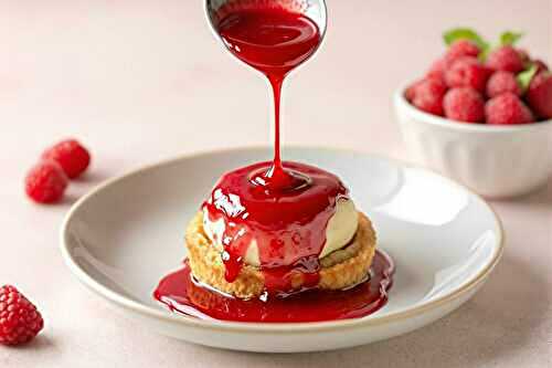 Mon coulis de framboise express (sans sucre, sans cuisson)