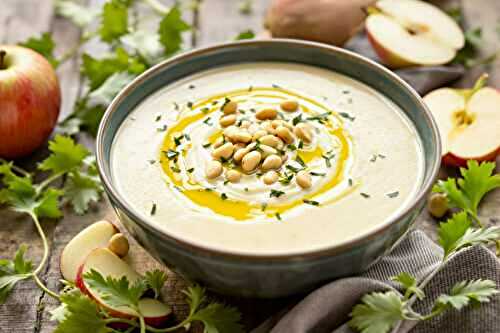 « Toujours réussi » : mon velouté de céleri-rave et pommes, doux et parfumé