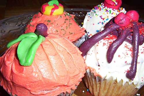 Cupcakes pour l'Halloween........ Boo!
