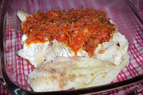 RYBA PO GRECKU...ou poisson à la grecque mais en réalité ceci est une recette polonaise...