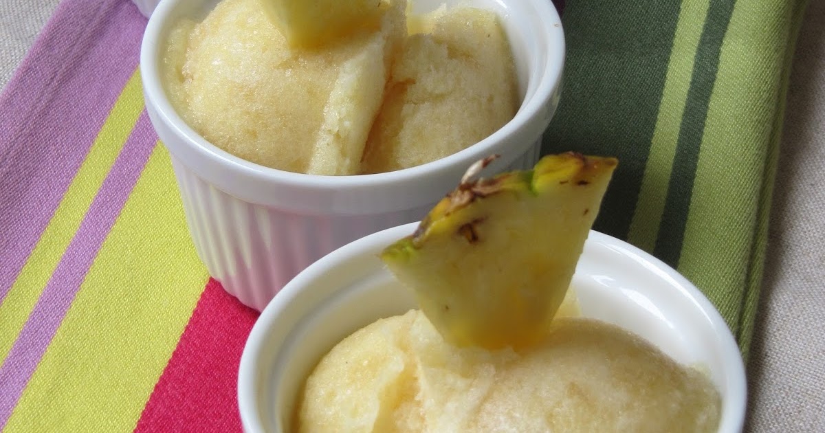 Sorbet ananas 