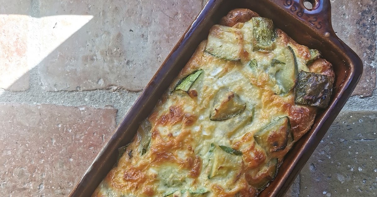 Flan de courgettes à la sauge 