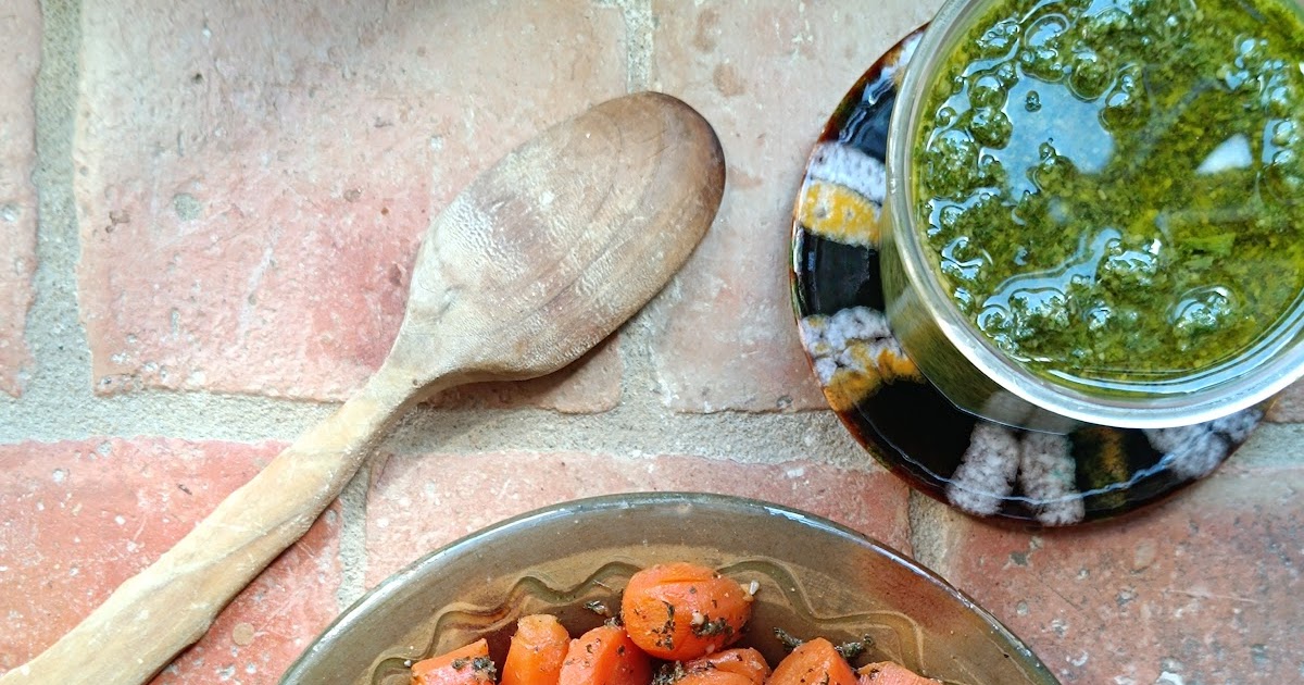 Carottes au pesto de sauge & origan frais 