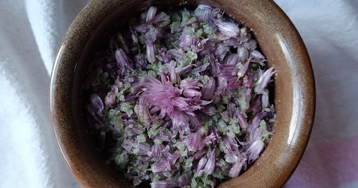 Sel aux fleurs de ciboulette 