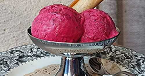 Sorbet au cassis 