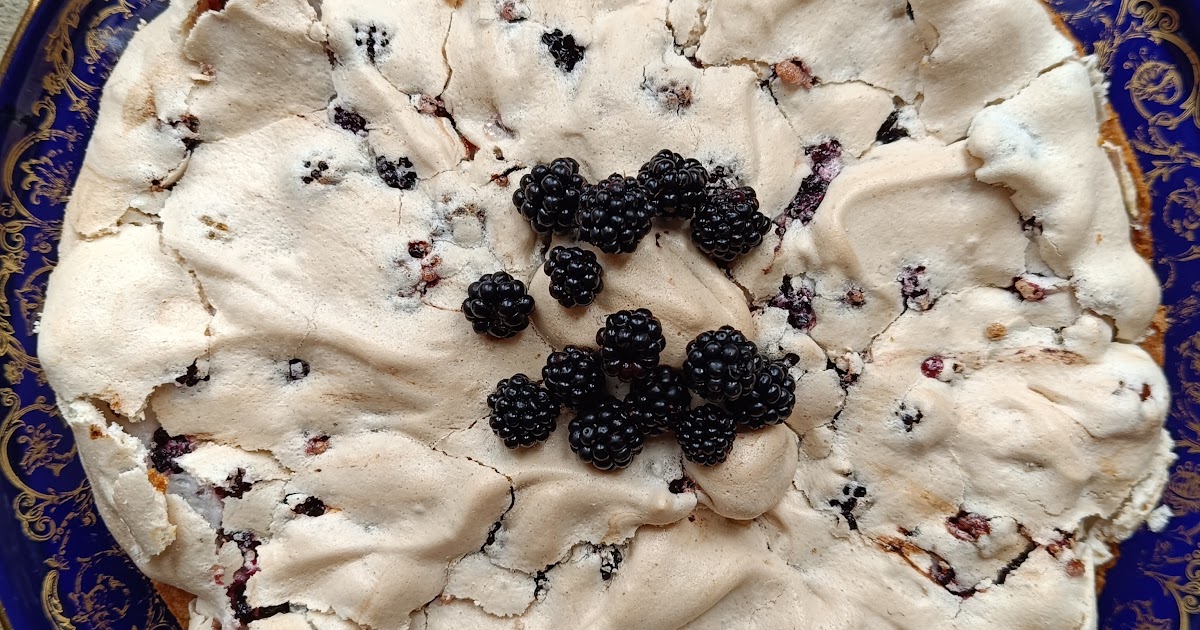 Tarte meringuée aux mûres 