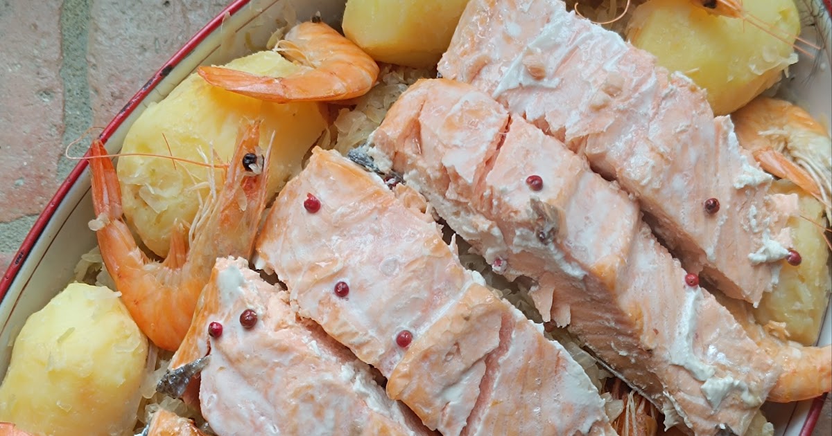 Choucroute au saumon 