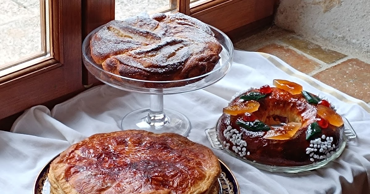 Galette des rois à la pâte feuilletée inversée