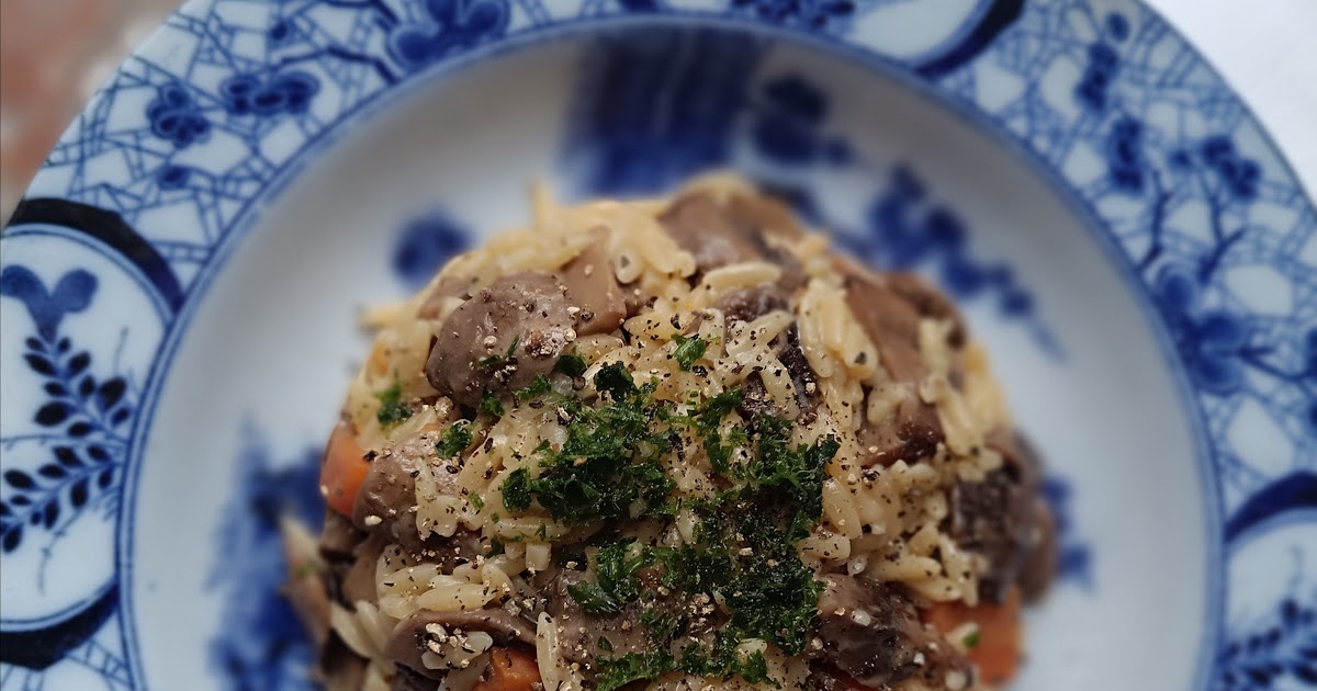 Orzotto aux champignons 