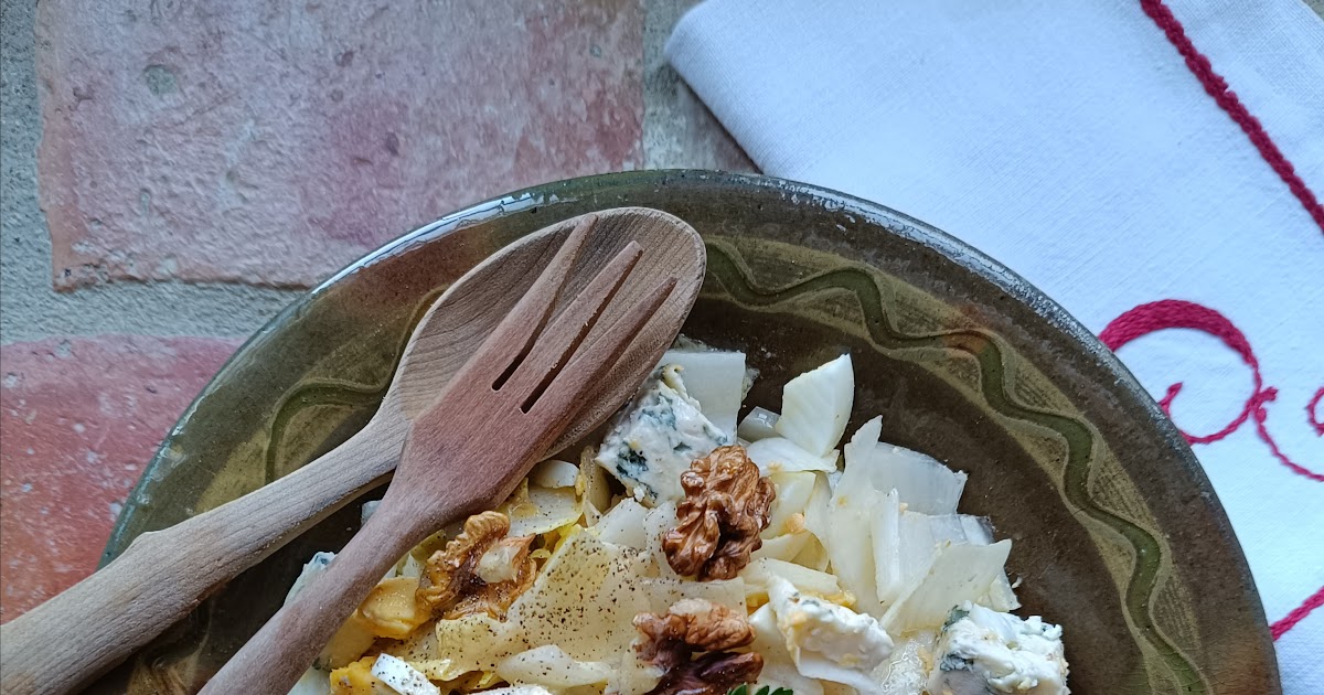 Salade d'endive au Bleu & aux œufs durs 