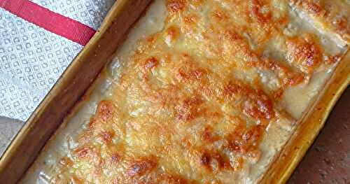 Gratin de blettes à la mortadelle