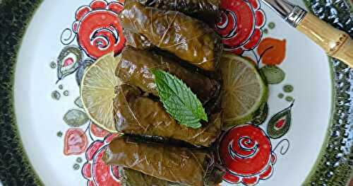 Dolmas au riz