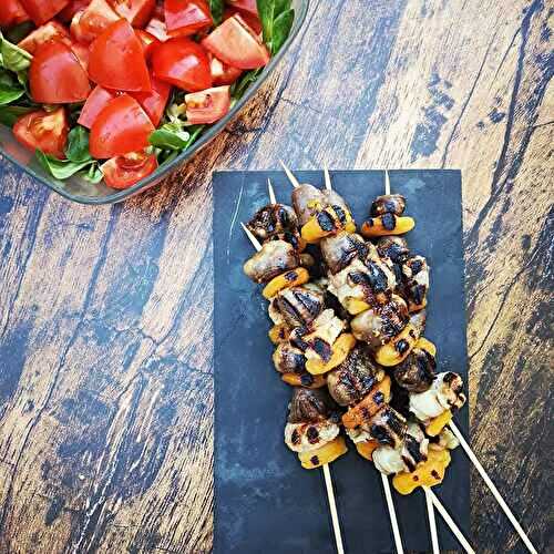 🍢 Brochettes de cœurs de canard, abricots & lard : l’alliée originale de vos barbecues d’été
