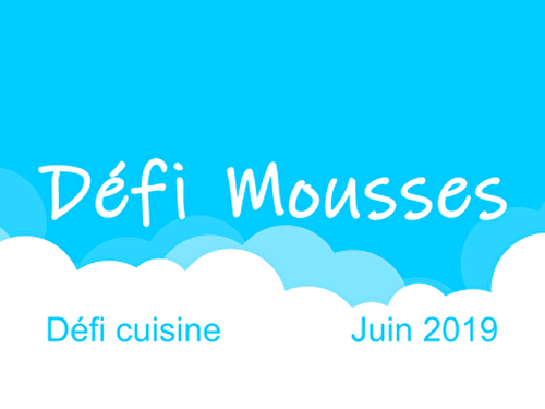 Défi Mousse de juin de RECETTE.DE